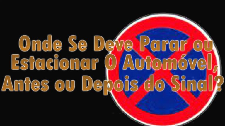 Posso Parar na Faixa de Rodagem? Conheça as Regras e Limitações