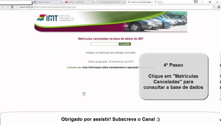 Como Verificar a Matrícula no IMTT de Forma Rápida e Eficiente