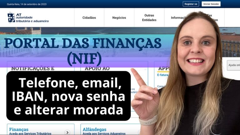 Guia completo para usar o Portal das Finanças via e-mail