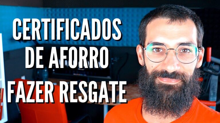 Prazo de Resgate dos Certificados de Aforro